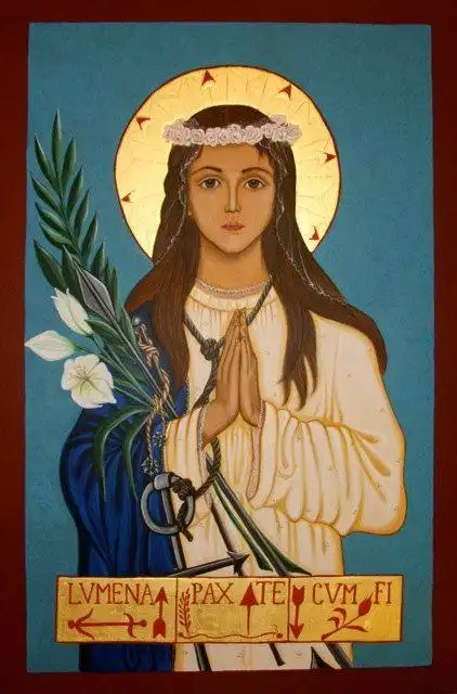 额尔德克巴克什的相册圣女菲洛美娜stphilomena