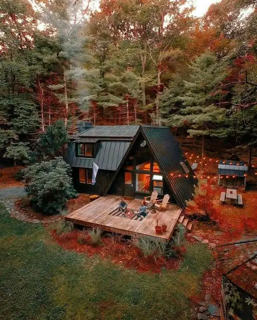 旅游景区,森林木屋设计规划