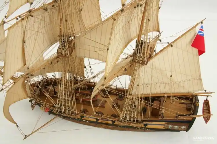 brig是单层连续甲板(寒鸦号飞天