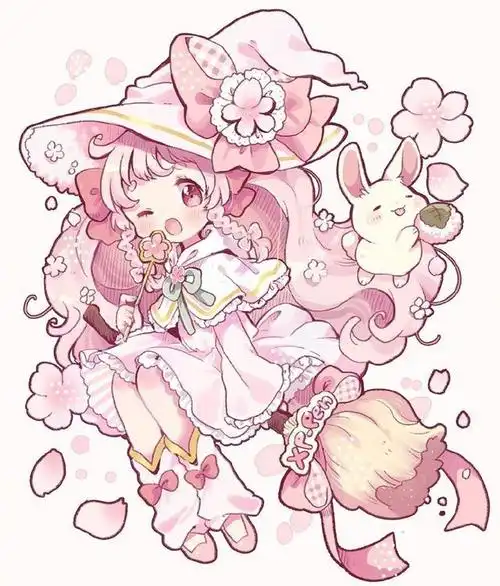 分享一组日本插画师mokarooru的作品