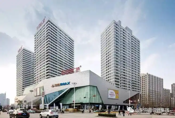 同圆项目明湖天地佛山倒影济南高新万达广场商业中心方案设计