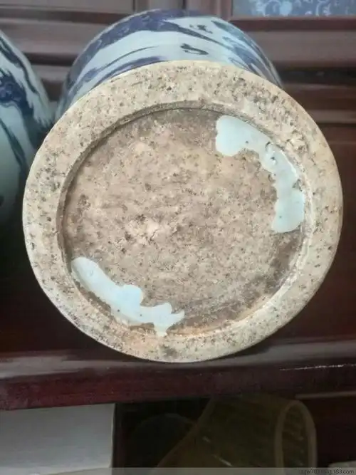 刘进武:元青花进口苏麻离青云龙纹梅瓶一对微观痕迹鉴定凭证(wj)