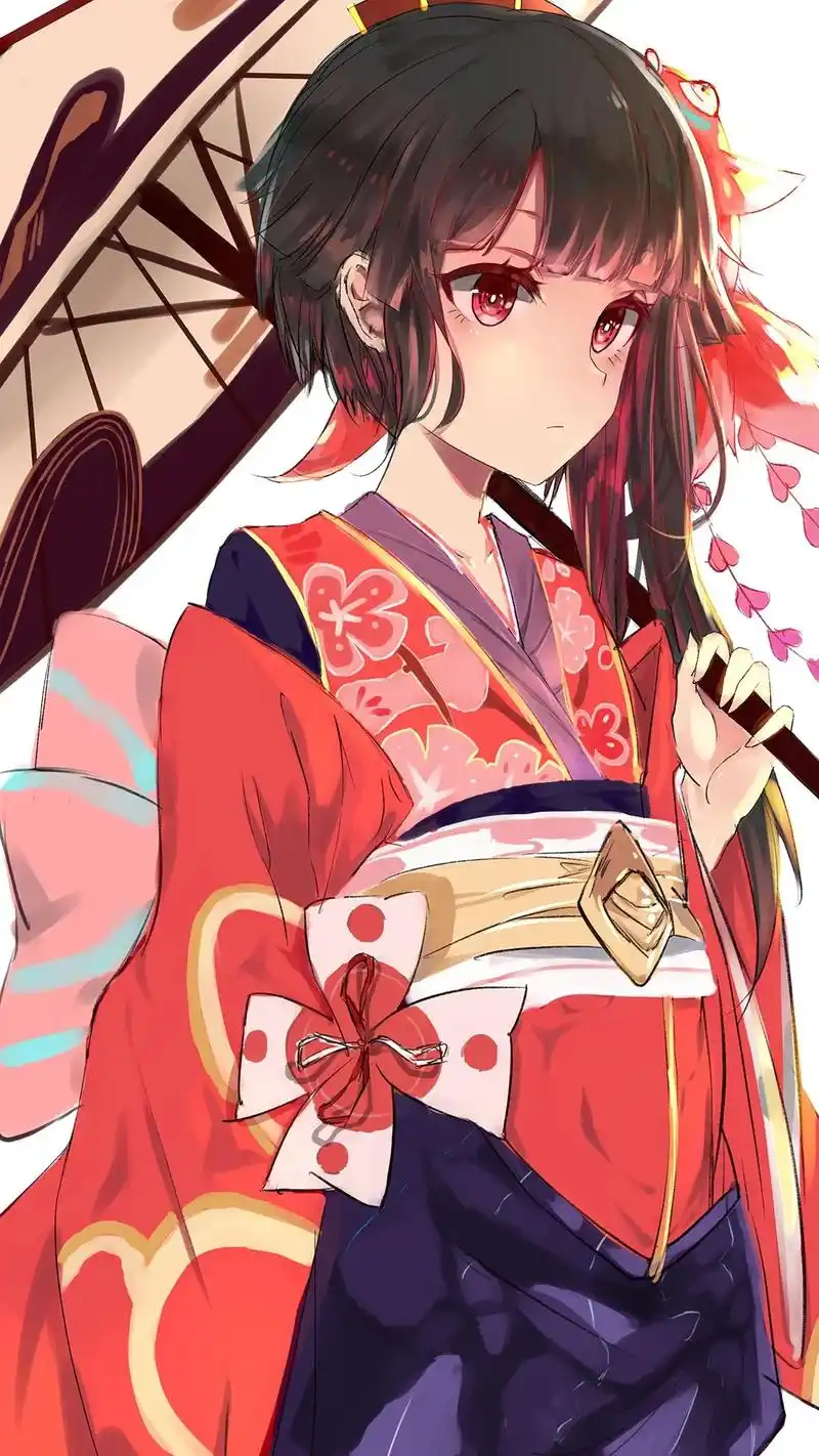 和服#动漫#图集好看的和服壁纸合集 - 抖音