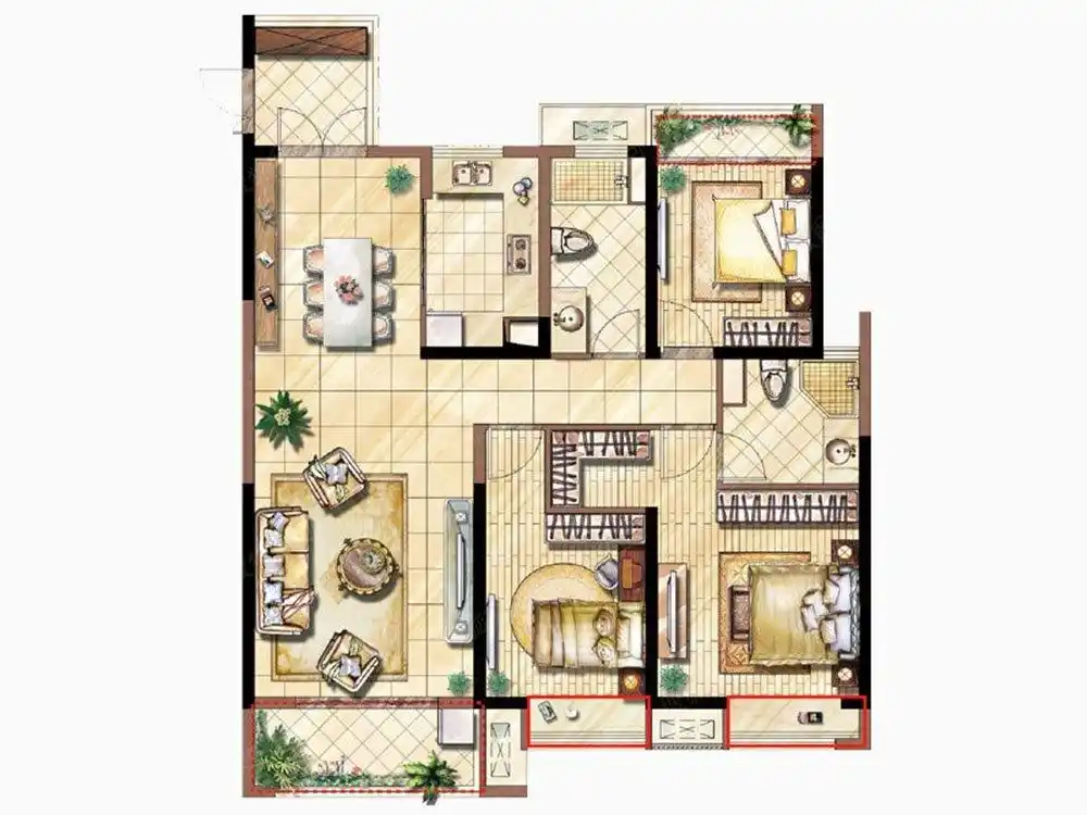 145平米的房子怎么装修合适,朋友全包花了15万,大家都惊呆了!