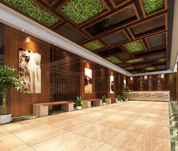 酒店大厅 - 效果图交流区-建e室内设计网