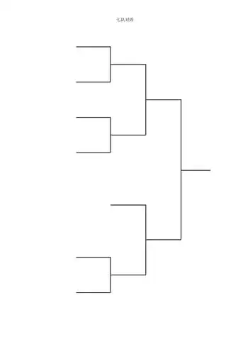 队单淘汰对阵表大全