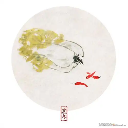 林帝浣二十四节气水墨画欣赏