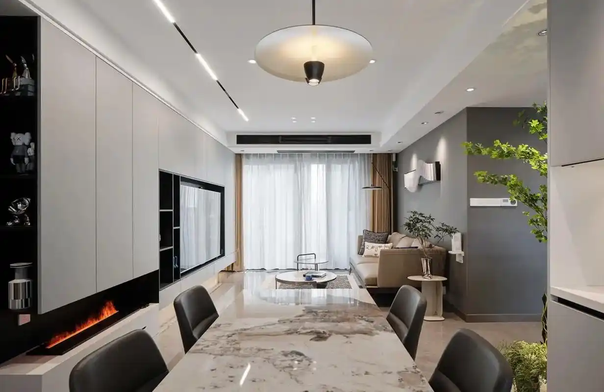 不到2500元,搞定无主灯客厅.61灯具:磁吸轨道灯,黑色筒灯 - 抖音