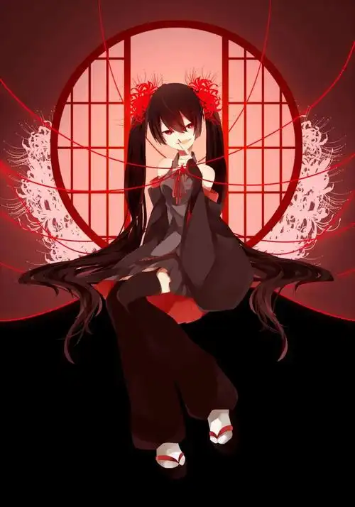 曼珠沙华是开在冥界的一种花,也叫彼岸花.