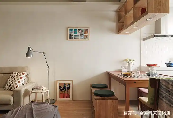 日式小户型:45平的小屋简约实用,收纳满分!