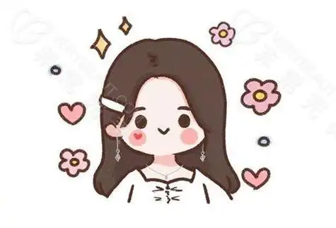 变漂亮卡通图片