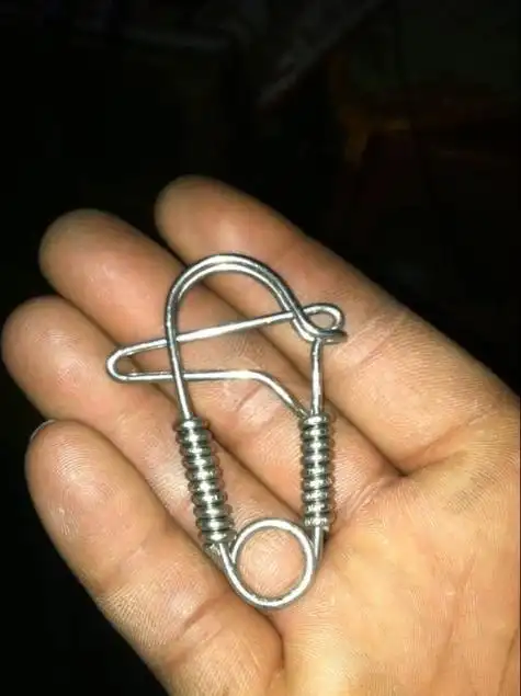 图解 不锈钢焊条钥匙扣做法