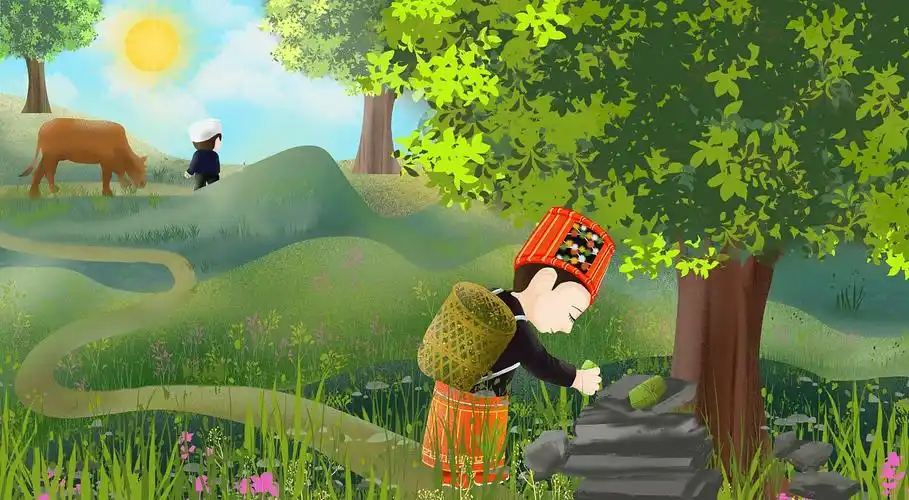 关于景颇族的生活爱情故事