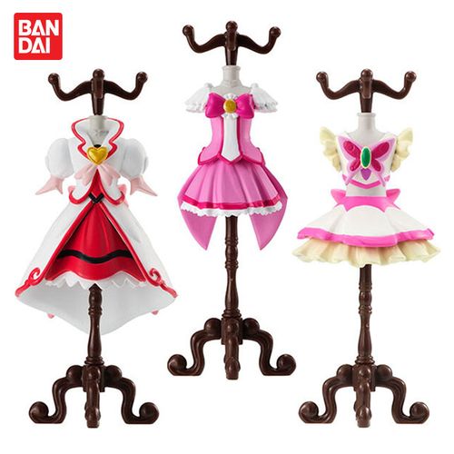 [现货]万代扭蛋玩具 光之美少女全明星衣架2动漫摆件模型 礼物