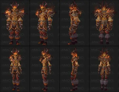 【魔兽世界】【4.2】【火源的怒焰】【t12套装总览】:战士