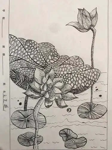 五组小学美术教师作品展