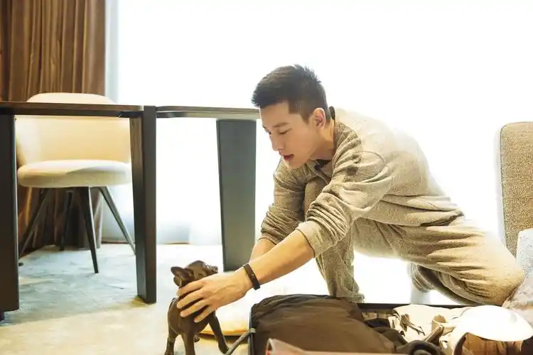 组图:贾乃亮曝日常家居生活照 养宠物养花种草健身舒适惬意