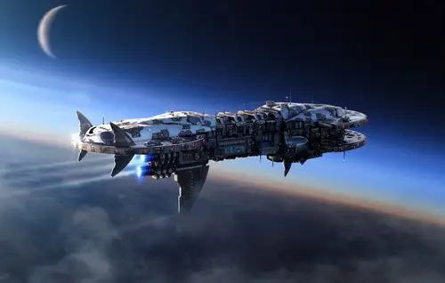 未来世界体型庞大的宇宙战舰,会不会是一切敌人的梦魔?