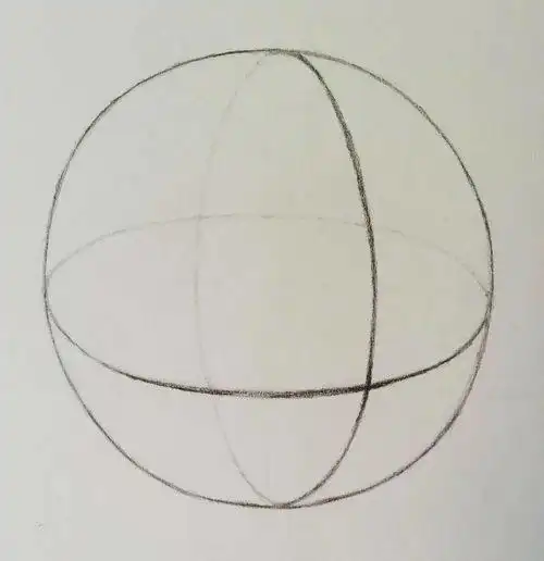 球体简笔画球体简笔画怎么画