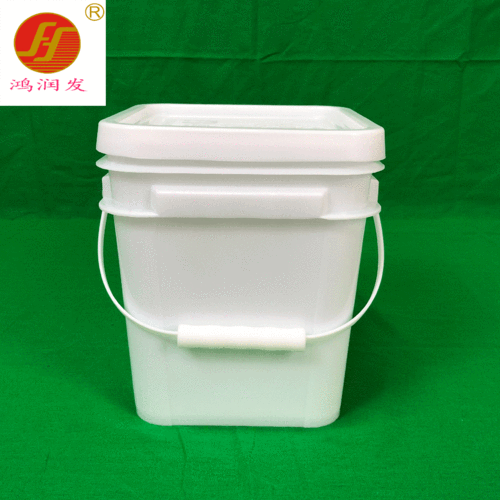 厂家5升pp塑料方桶5l肥料桶5kg化工桶玩具包装桶加厚食品级方桶