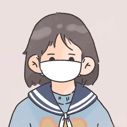 女生头像|戴口罩也要精致の通勤日常