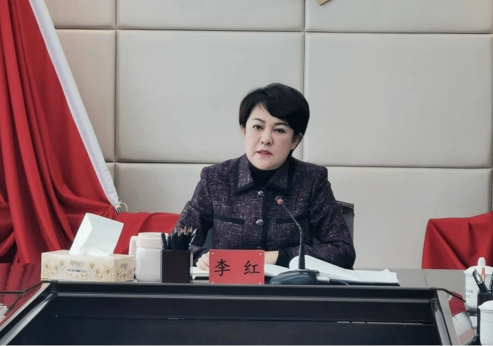 会议由局党组书记,局长李红主持,局副处级以上干部,各科室(单位)负责