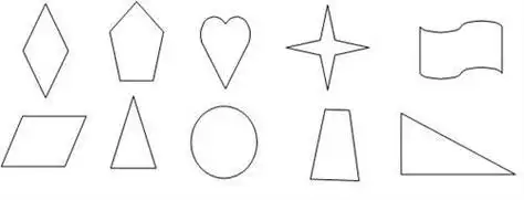 简笔画轴对称图形的简笔画画法有两个对称轴的图形简笔画美丽的轴对称