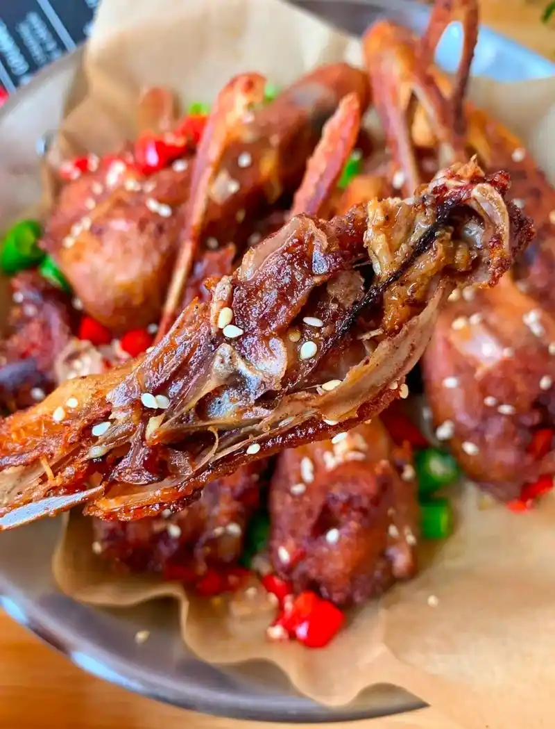 家庭版的椒盐鸭头这玩意我能吃一辈子