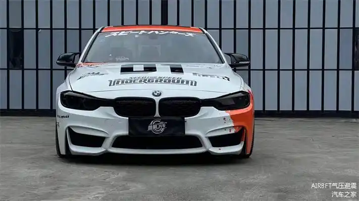 新时代风格宝马320i改装airbft空气悬挂案例