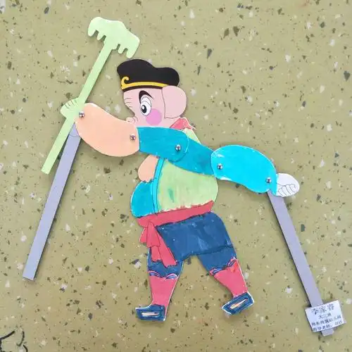 尚东幼儿园《皮影戏》大班级美术活动
