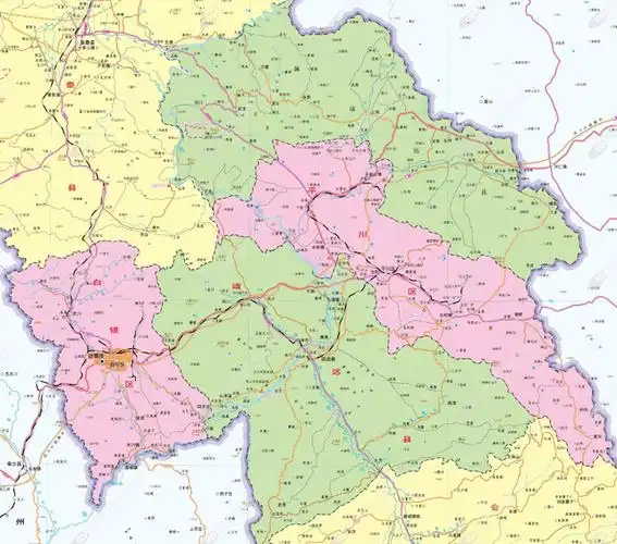 白银市两个城区和靖远县