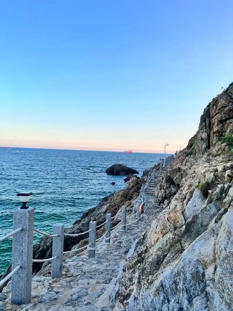 阳江海陵岛北洛秘境临海栈道|山体公园 地标:阳江海陵岛98 这个临海