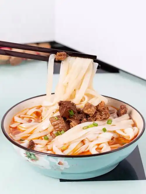 湖南米粉扁粉干常德米面宽粉条40斤干河粉炒粉早餐店粉馆商用 干扁粉