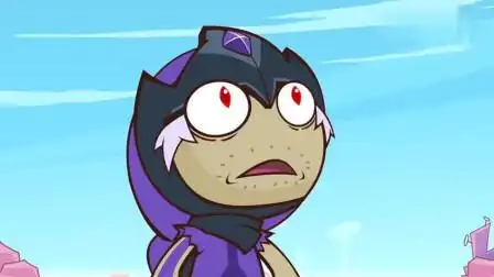 嚯哈哈暴走撂倒小心超人, 虽然开心超人制服他, 但忽略了他的阴谋