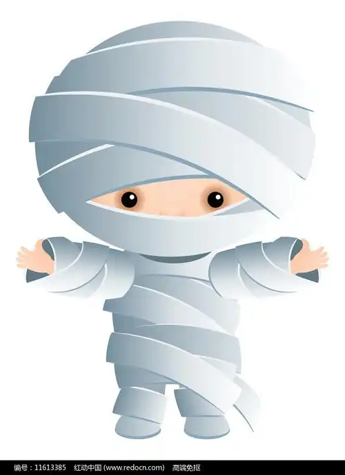 木乃伊卡通png免抠图