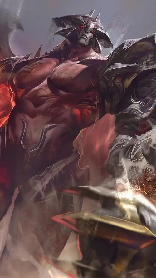 lol英雄联盟 暗裔剑魔 亚托克斯 aatrox 手机壁纸