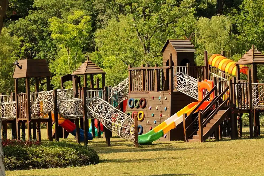 西安儿童游乐场装修设计,儿童游乐园设计,户外游乐场设计