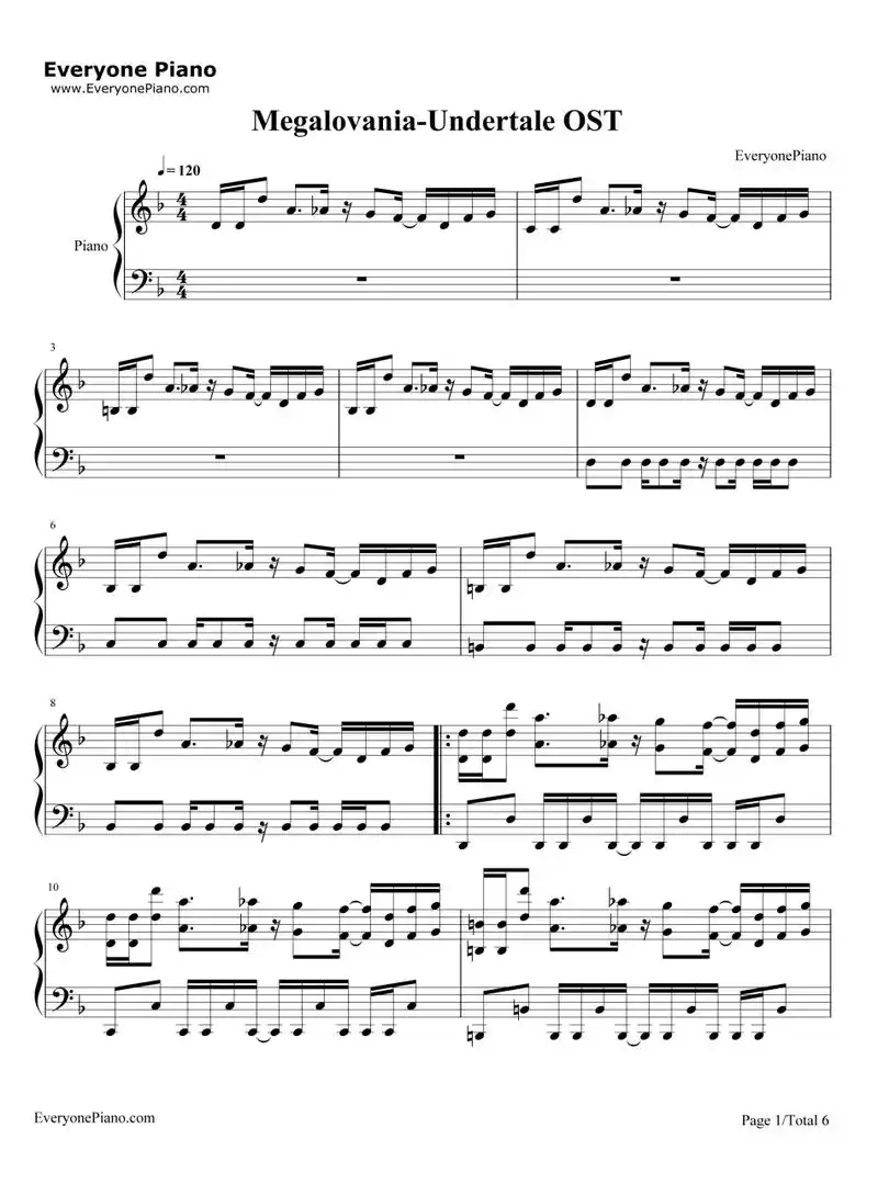 狂妄之人钢琴谱