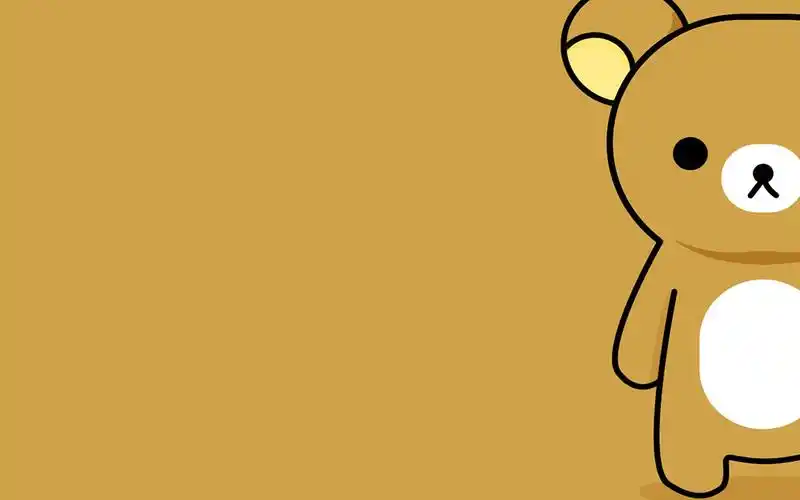 轻松熊,极简,可爱,炫简轻松熊壁纸图片