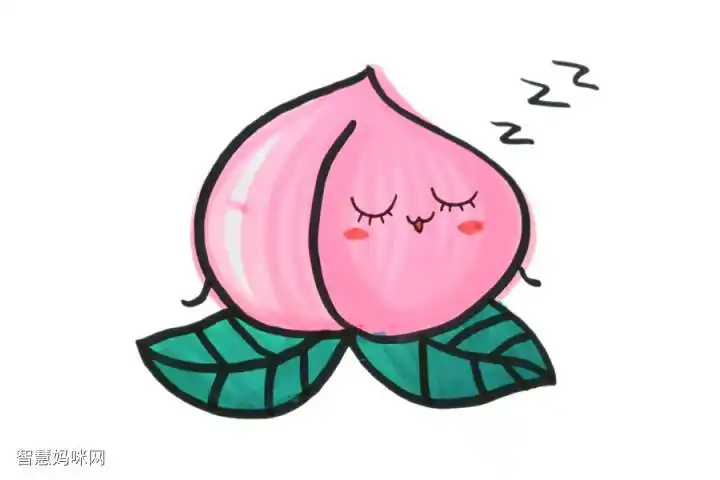 多种可爱的卡通水果简笔画图片-图6