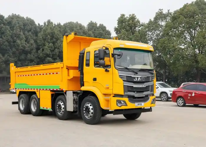 城市渣土车土得掉渣江淮格尔发8x4自卸车有颜有料