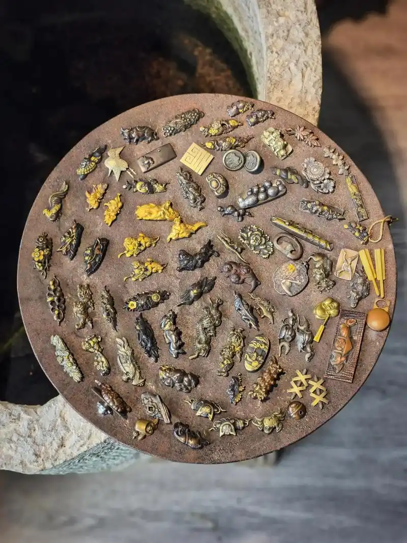 匠人精神 日本金工文化 武士刀文化 雕刻.日本古美艺术品分享 - 抖音