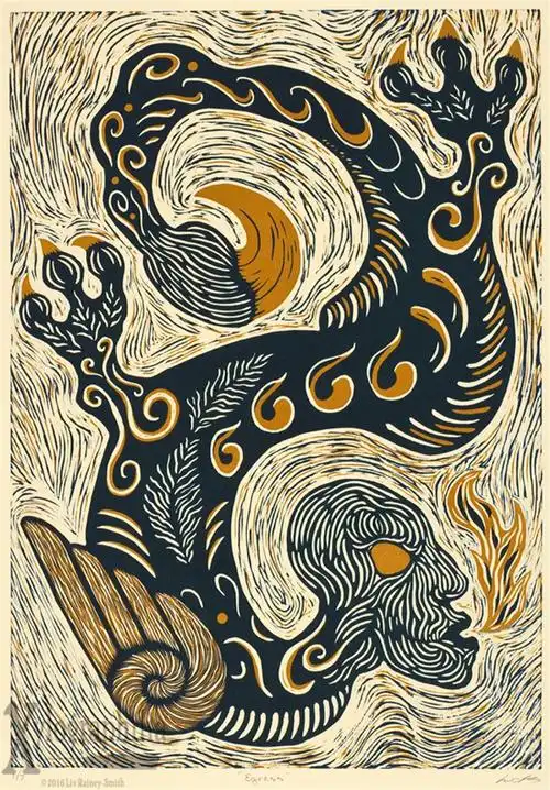 木版画雕刻在时光里的记忆