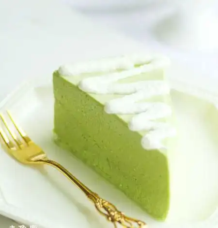 甜品抹茶冻芝士 下午茶好时光