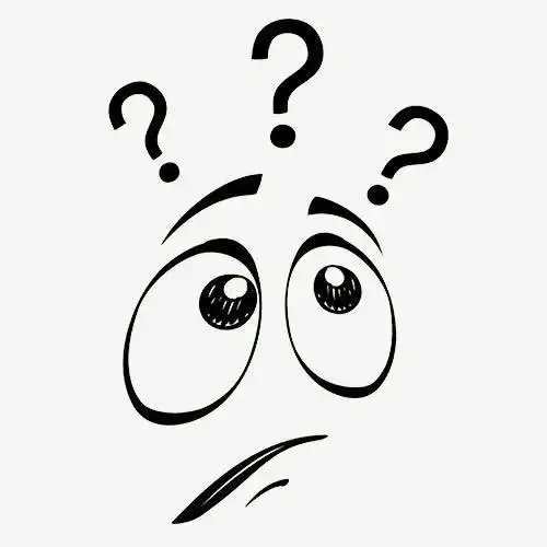 问号简笔画可爱