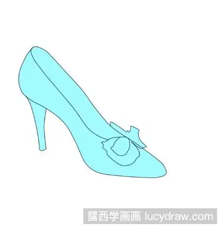 灰姑娘的水晶鞋怎么画