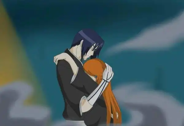 死神石田雨龙和井上织姬甜蜜cp动漫图片-三少网