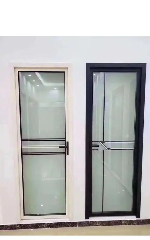 卫生间门厕所门钛镁合金门玻璃门简约室内门洗手间门厨房门浴室门08单