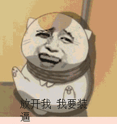 放开我,我要装逼!