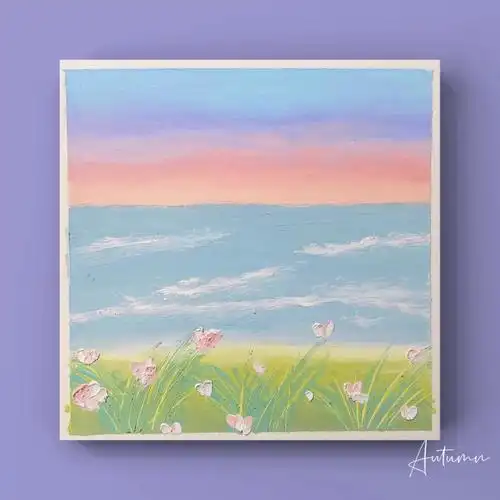 油画棒小清新入门简单易学